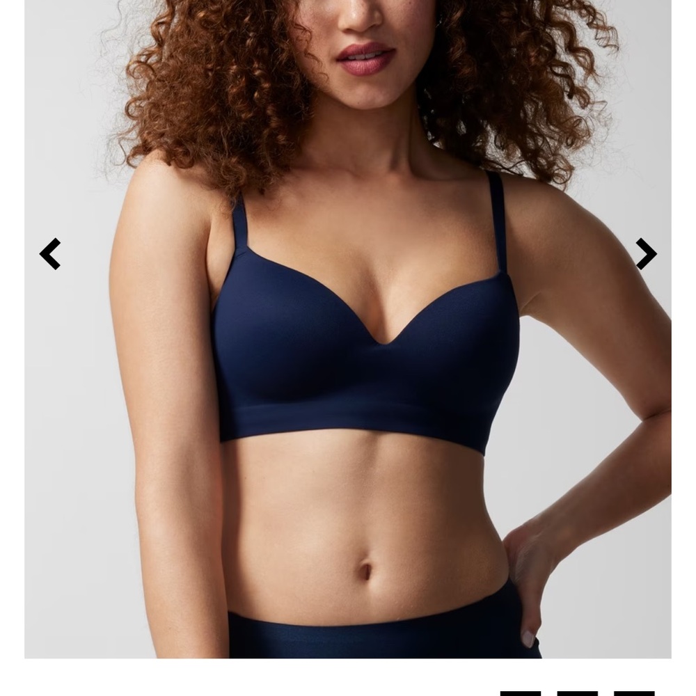 Women's Navy Seamless Bra. Brand New in Bag.